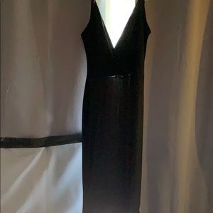 Misguided black lace dress